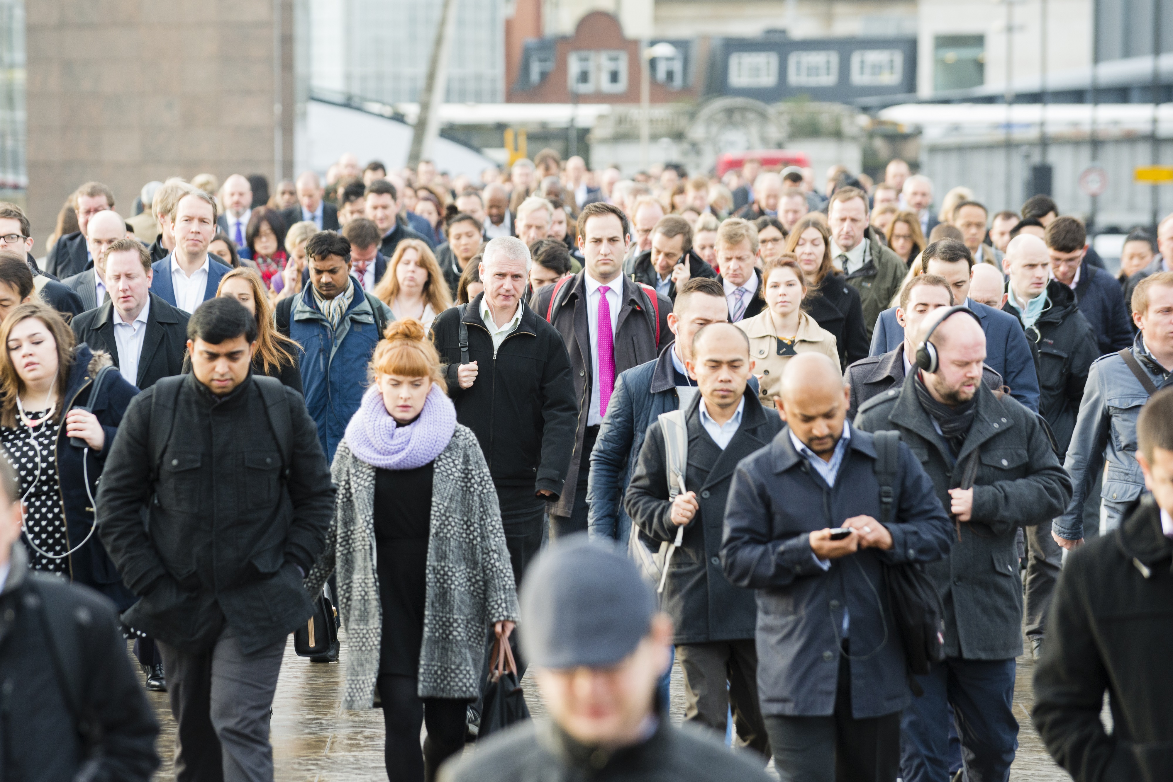 Trades Union Congress – image of people walking in the streets